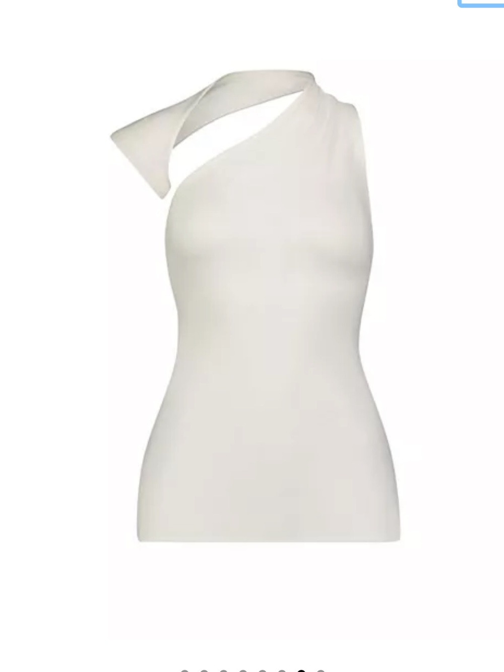 Marcella NYC Manhattan Sleeveless Top Off White - Picture 7 of 14